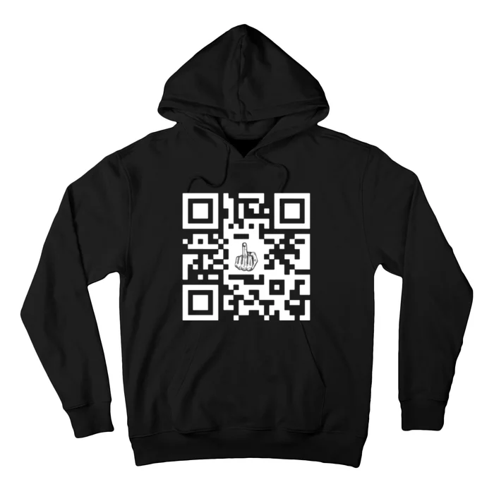 Fuck You Qr Code Hoodie