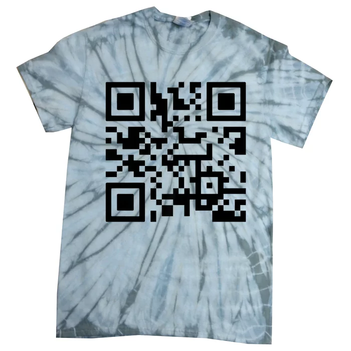 Fuck You Qr Code Tie-Dye T-Shirt