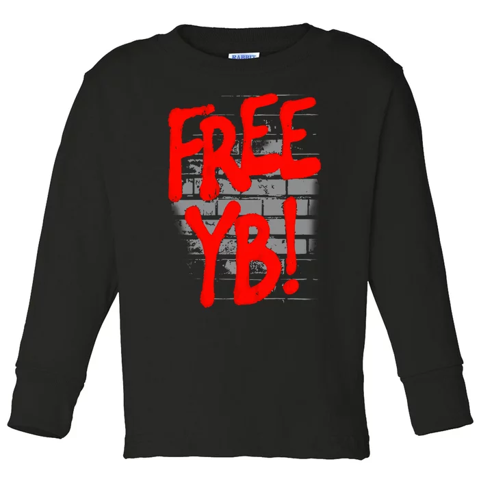 Free Yb Spray Toddler Long Sleeve Shirt