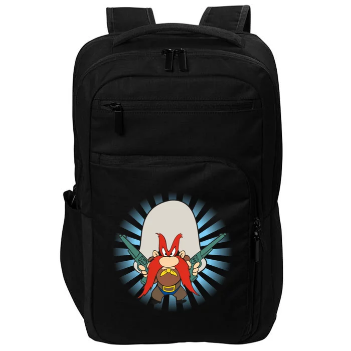 Funny Yosemite Sam Cartoon Lover Impact Tech Backpack