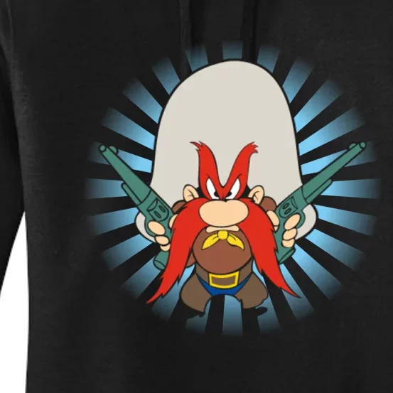 Funny Yosemite Sam Cartoon Lover Women's Pullover Hoodie