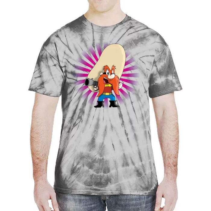 Funny Yosemite Sam Cartoon Lover Tie-Dye T-Shirt