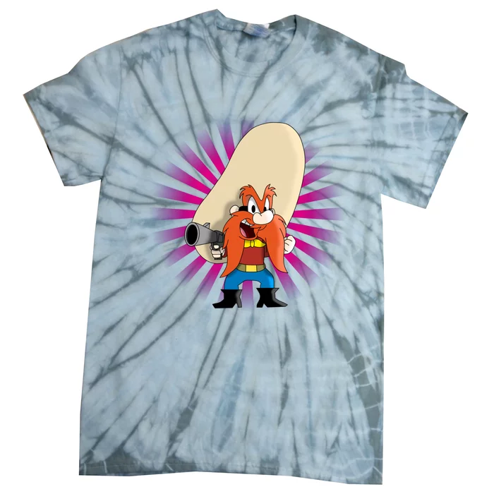 Funny Yosemite Sam Cartoon Lover Tie-Dye T-Shirt