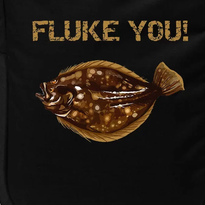 Fluke You! Summer Flounder Fishing Fluke Impact Tech Backpack