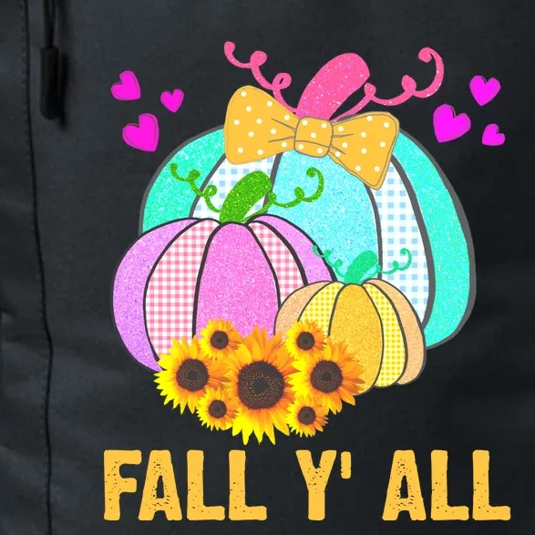 Fall Y'all Season Cute Gift For Her Daily Commute Backpack