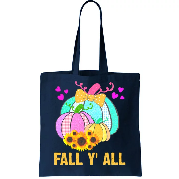 Fall Y'all Season Cute Gift For Her Tote Bag