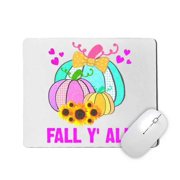 Fall Y'all Season Cute Gift For Her Mousepad