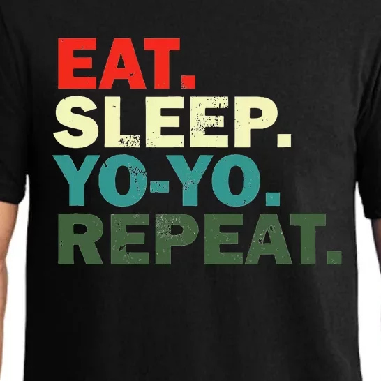 Funny Yo Yo Lover Eat Sleep Yo Yo Repeat Pajama Set