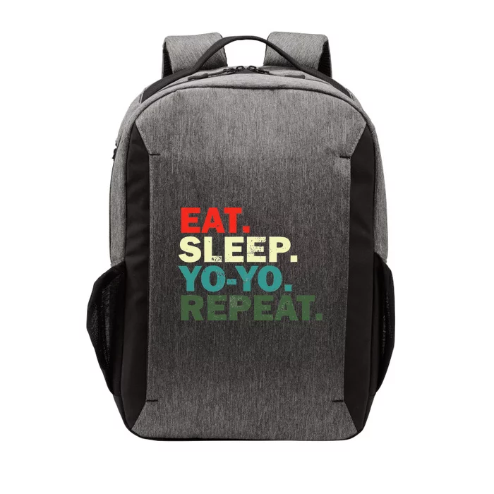 Funny Yo Yo Lover Eat Sleep Yo Yo Repeat Vector Backpack