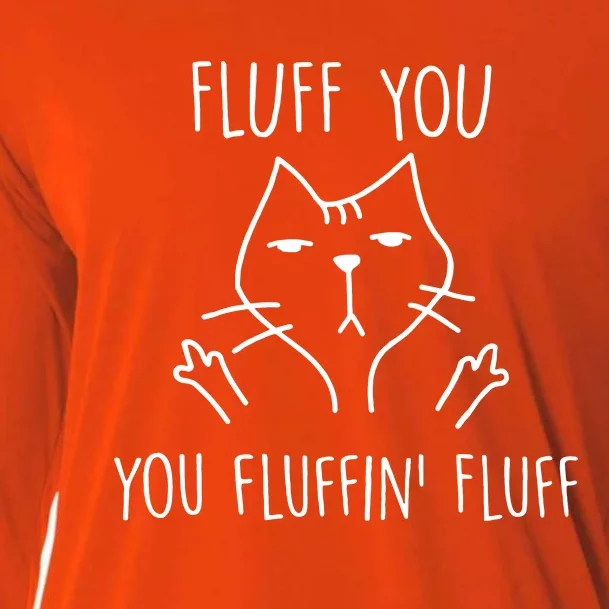 Fluff You You Fluffin Fluff Cooling Performance Long Sleeve Crew