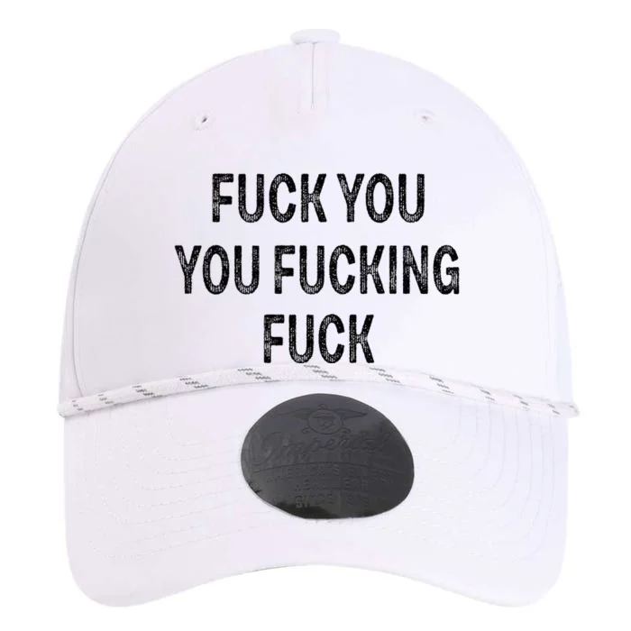 Fuck You You Fucking Fuck Performance The Dyno Cap