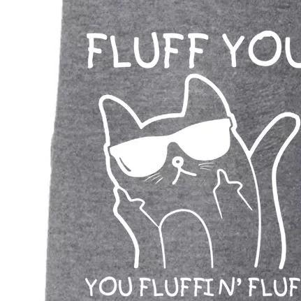 Fluff You You Fluffin' Fluff Doggie 3-End Fleece Hoodie