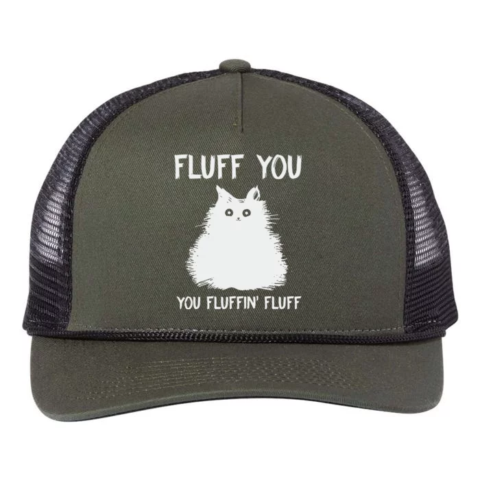 Fluff You  You Fluff In Retro Rope Trucker Hat Cap