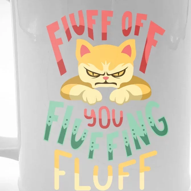 Fluff You You Fluffin Fluff Gift Front & Back Beer Stein