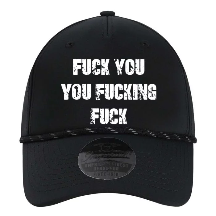 Fuck You You Fucking Fuck Performance The Dyno Cap