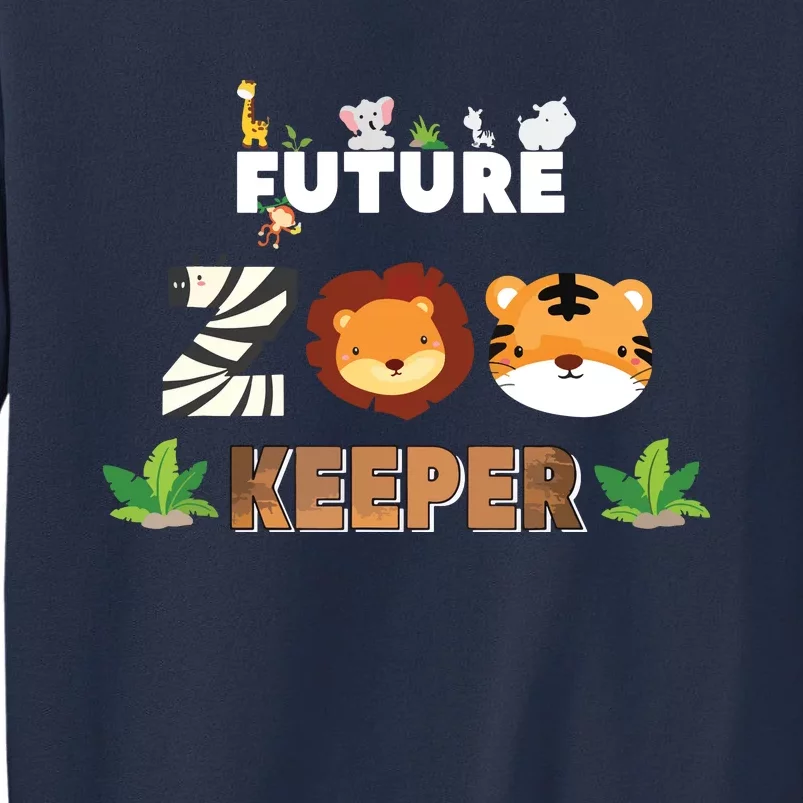 Future Zookeeper Animal Lover Safari Trip Zoo Keeper Costume Sweatshirt