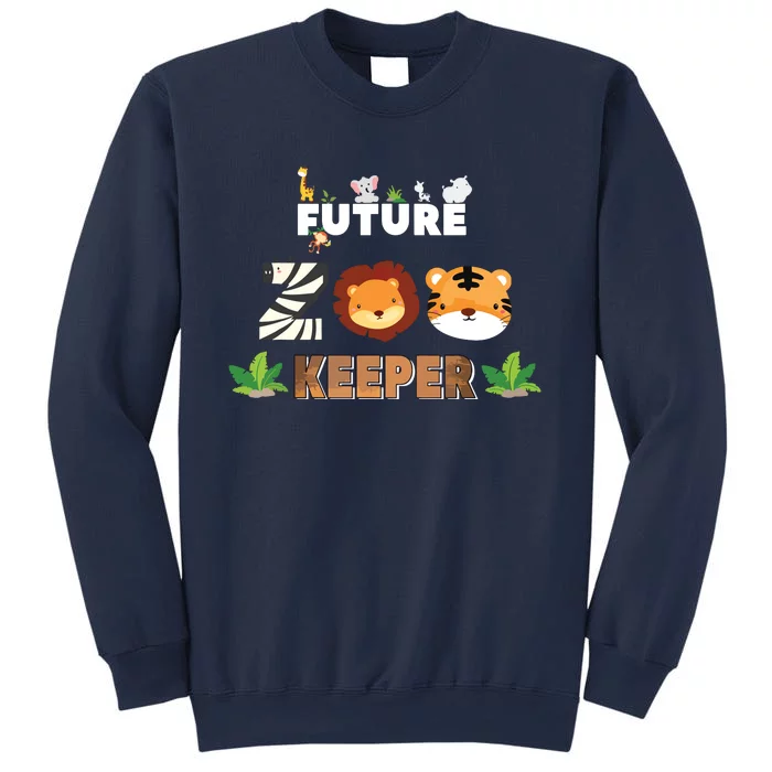 Future Zookeeper Animal Lover Safari Trip Zoo Keeper Costume Sweatshirt