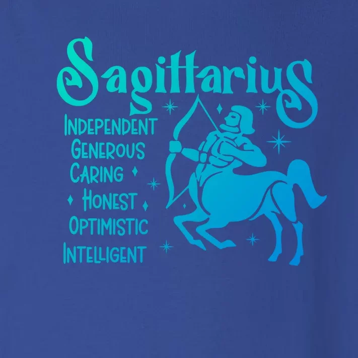 Funny Zodiac Astrology Sagittarius Horoscope Gift Toddler Long Sleeve Shirt