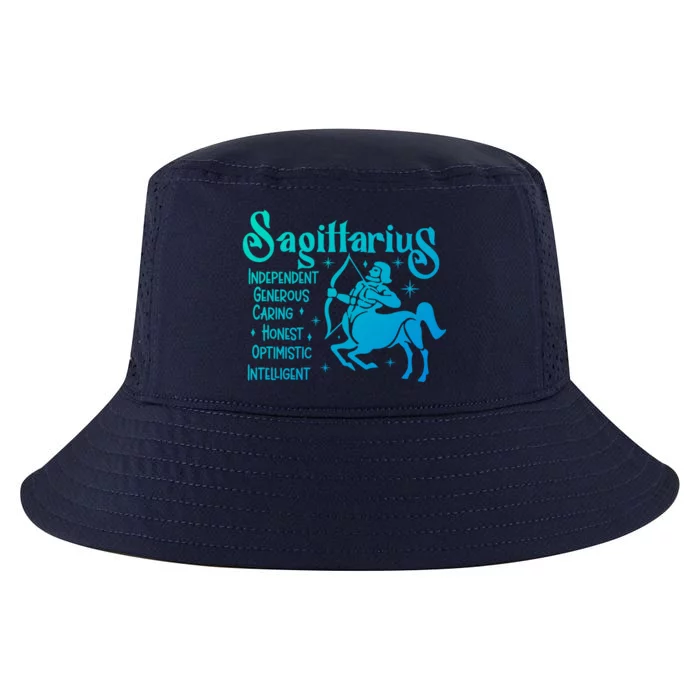 Funny Zodiac Astrology Sagittarius Horoscope Gift Cool Comfort Performance Bucket Hat