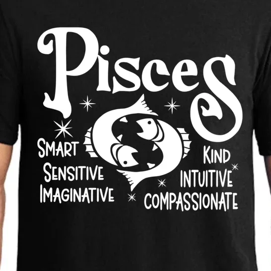 Funny Zodiac Astrology Pisces Horoscope Cute Gift Pajama Set