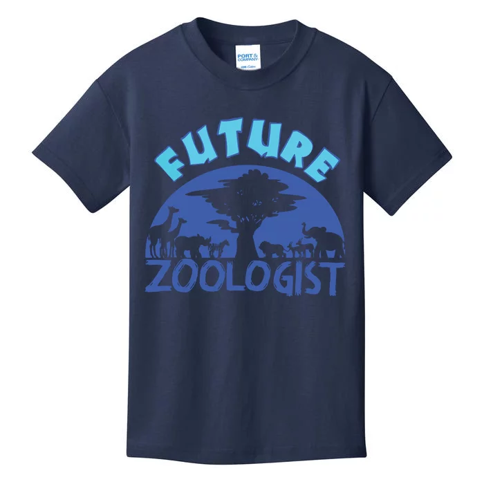 Future Zoologist Cute Zoology Students Funny Zoo Keeper Gift Kids T-Shirt