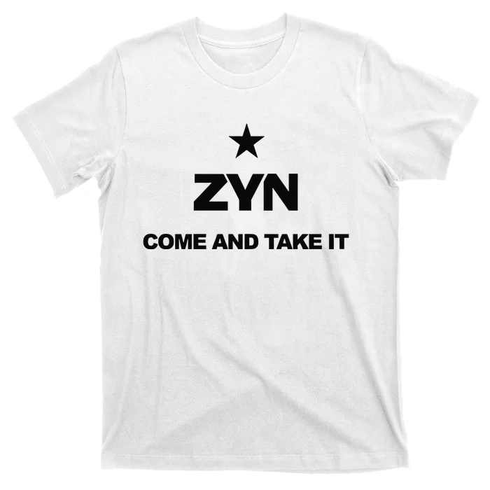 Federal Zyn Crackdown 2024 Zynsurrection Come And Take It T-Shirt