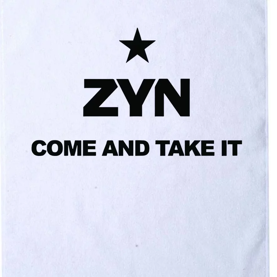 Federal Zyn Crackdown 2024 Zynsurrection Come And Take It Platinum Collection Golf Towel