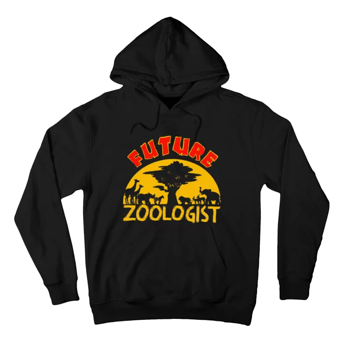 Future Zoologist Cute Zoology Students Funny Zoo Keeper Gift Hoodie