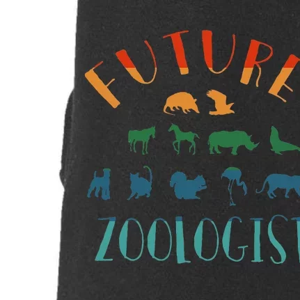 Future Zoologist Designs Zookeeper Costume Doggie 3-End Fleece Hoodie