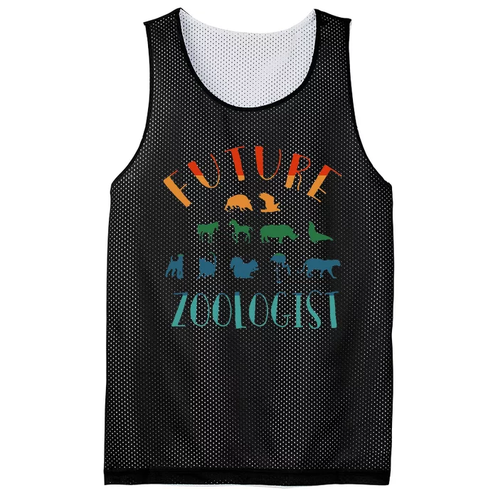 Future Zoologist Designs Zookeeper Costume Mesh Reversible Basketball Jersey Tank