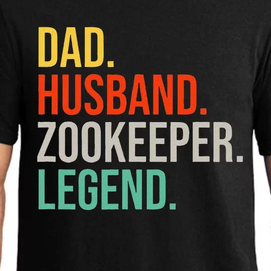 Funny Zookeeper Dad Husband Zoo Animal Keeper Father´s Day Pajama Set