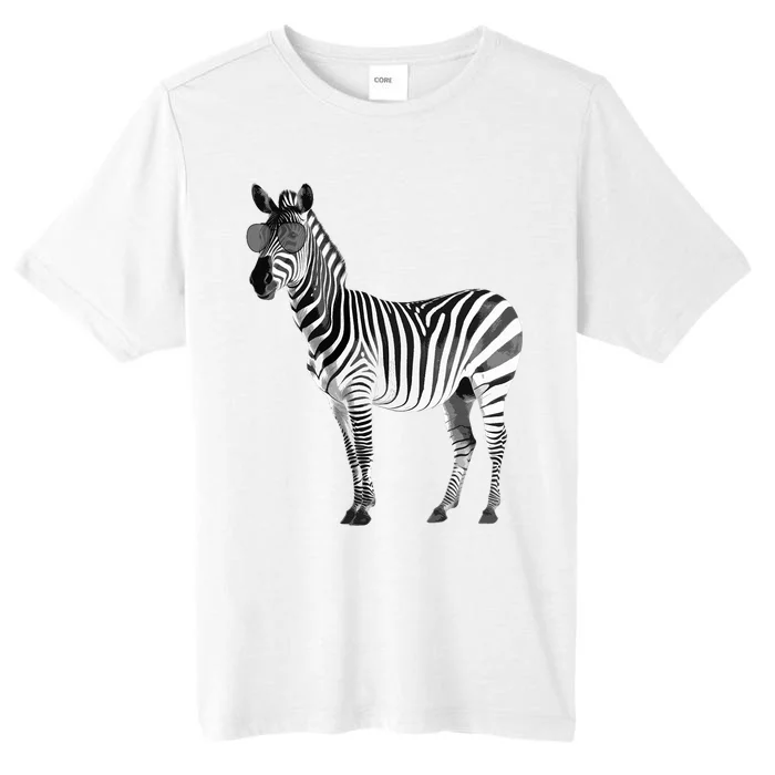 Funny Zebra Design For Animal Zebra Lover ChromaSoft Performance T-Shirt