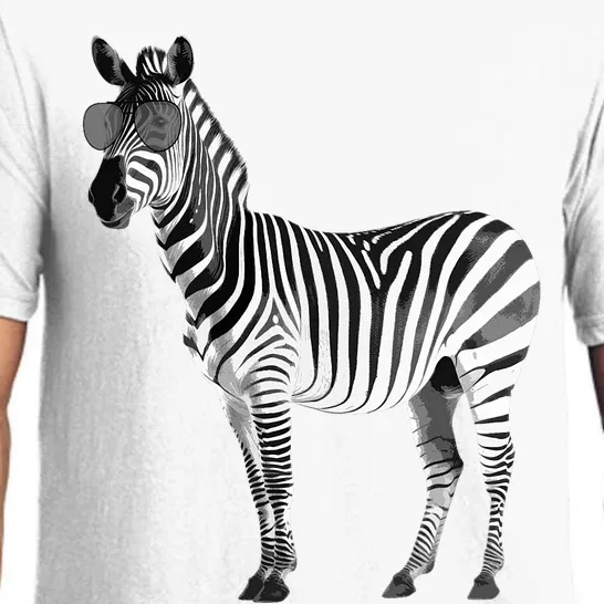 Funny Zebra Design For Animal Zebra Lover Pajama Set