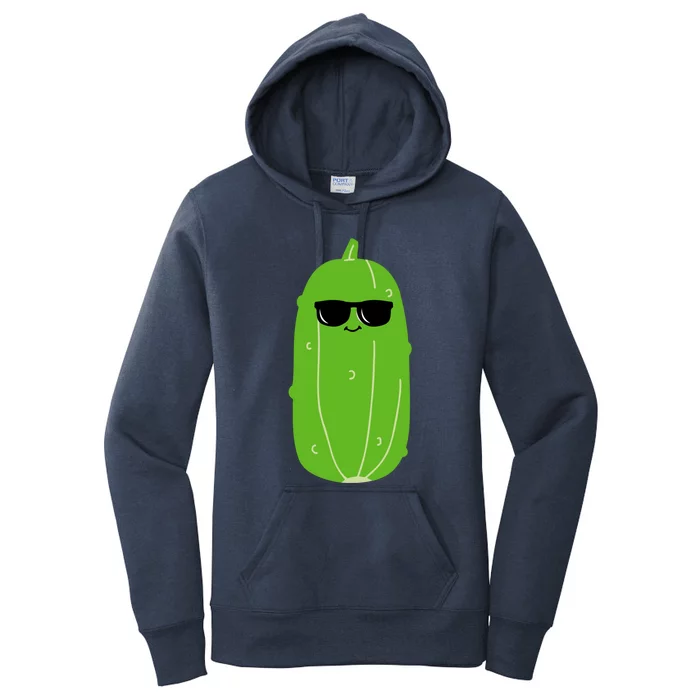 Funny Zucchini Dad King Vegetable Fathers' Day Gardener Gift Women's Pullover Hoodie