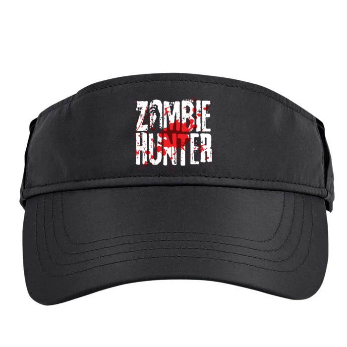 Funny Zombie Hunter Design For Boy Girl Halloween Hunting Adult Drive Performance Visor