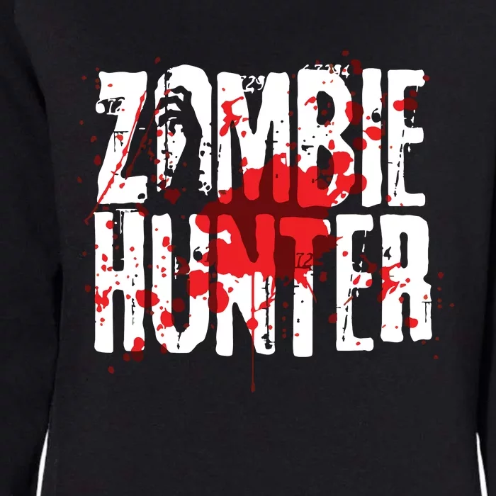 Funny Zombie Hunter Design For Boy Girl Halloween Hunting Womens California Wash Sweatshirt