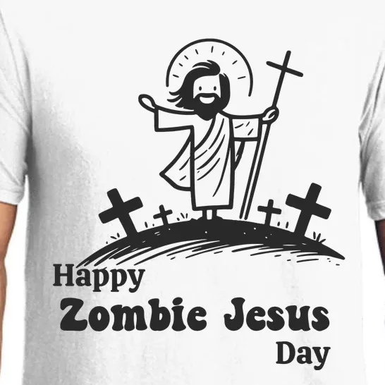 Funny Zombie Jesus Pajama Set