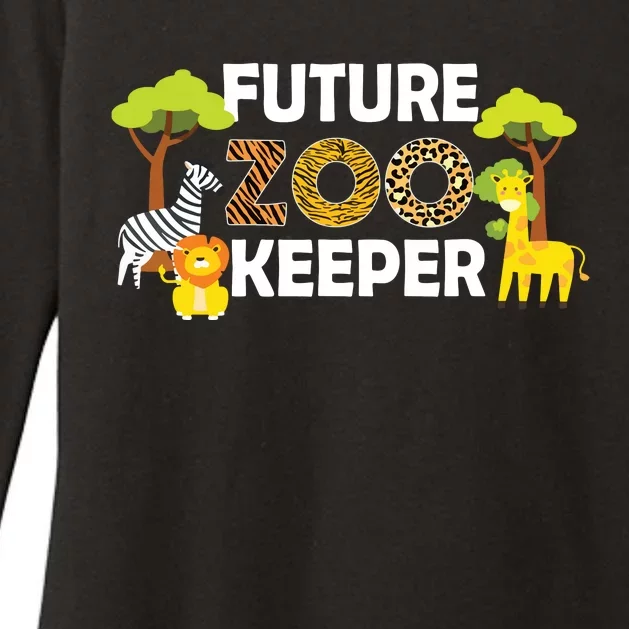 Future Zoo Keeper Safari Trip Zoo Keeper Adventure Wildlife Womens CVC Long Sleeve Shirt