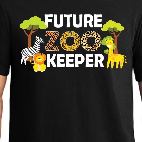 Future Zoo Keeper Safari Trip Zoo Keeper Adventure Wildlife Pajama Set