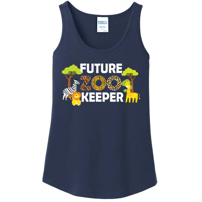 Future Zoo Keeper Safari Trip Zoo Keeper Adventure Wildlife Ladies Essential Tank