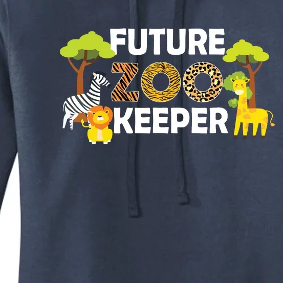 Future Zoo Keeper Safari Trip Zoo Keeper Adventure Wildlife Women's Pullover Hoodie