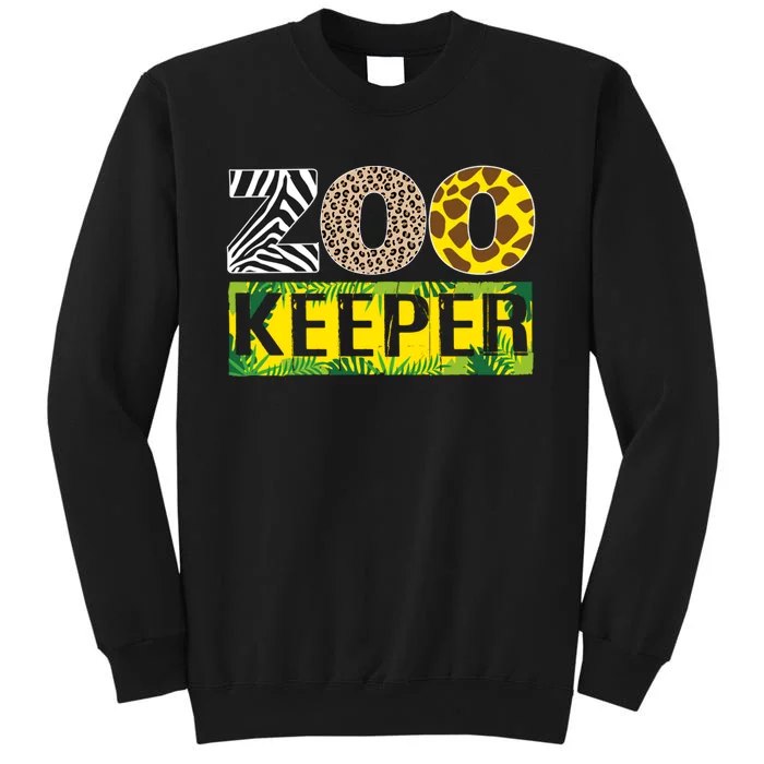 Funny Zoo Keeper Apparel Gifts Tall Sweatshirt