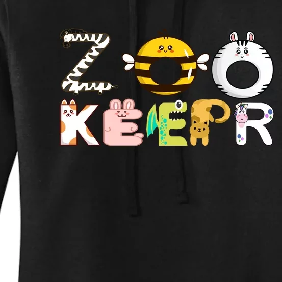 Funny Zoo Keeper Gift Women's Pullover Hoodie