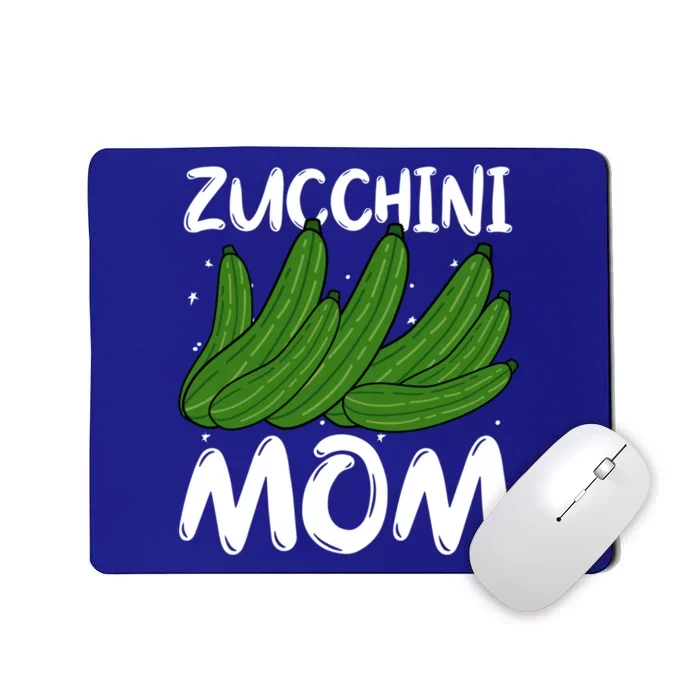 Funny Zucchini Mom Vegetable Mothers' Day Gardener Lover Gift Mousepad