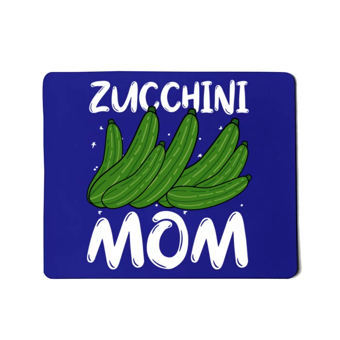 Funny Zucchini Mom Vegetable Mothers' Day Gardener Lover Gift Mousepad