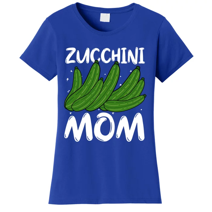 Funny Zucchini Mom Vegetable Mothers' Day Gardener Lover Gift Women's T-Shirt