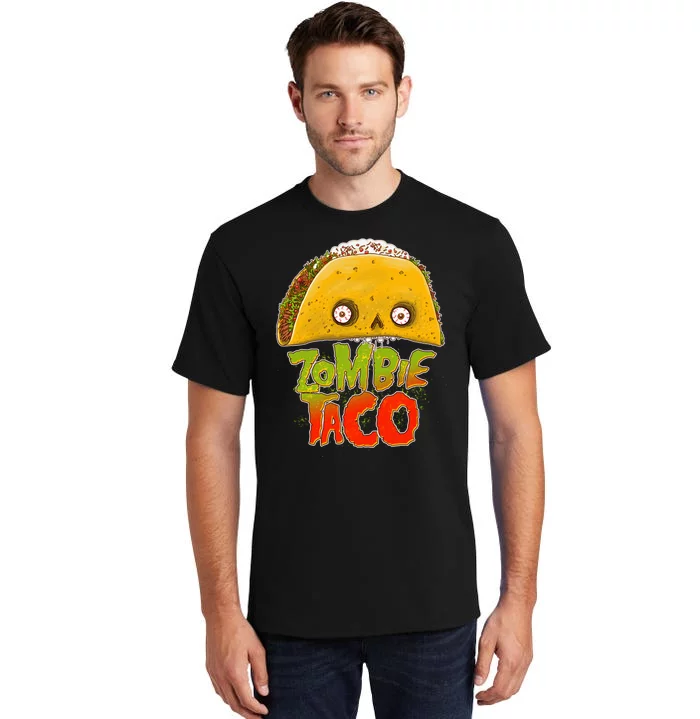 Funny Zombie Taco Tall T-Shirt