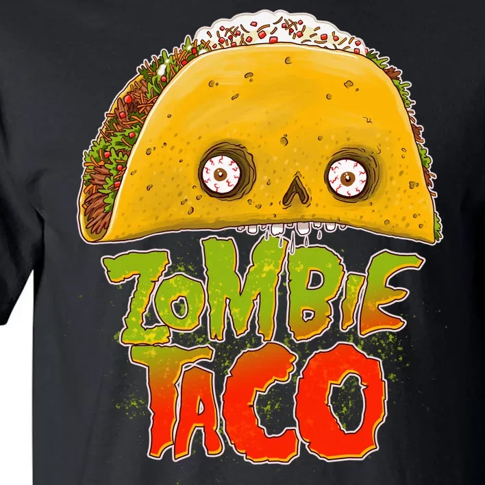 Funny Zombie Taco Tall T-Shirt