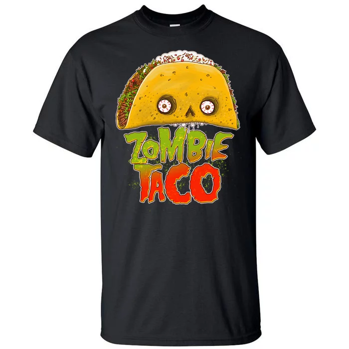 Funny Zombie Taco Tall T-Shirt