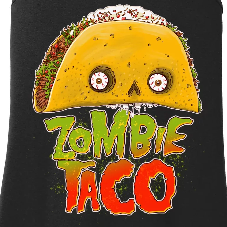 Funny Zombie Taco Ladies Essential Tank